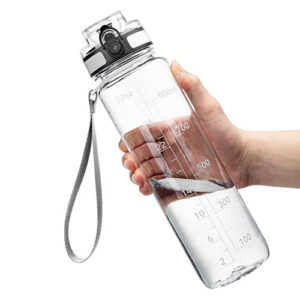 OLDLEY Water Bottles, 32oz Motivational Sports Water Bottle